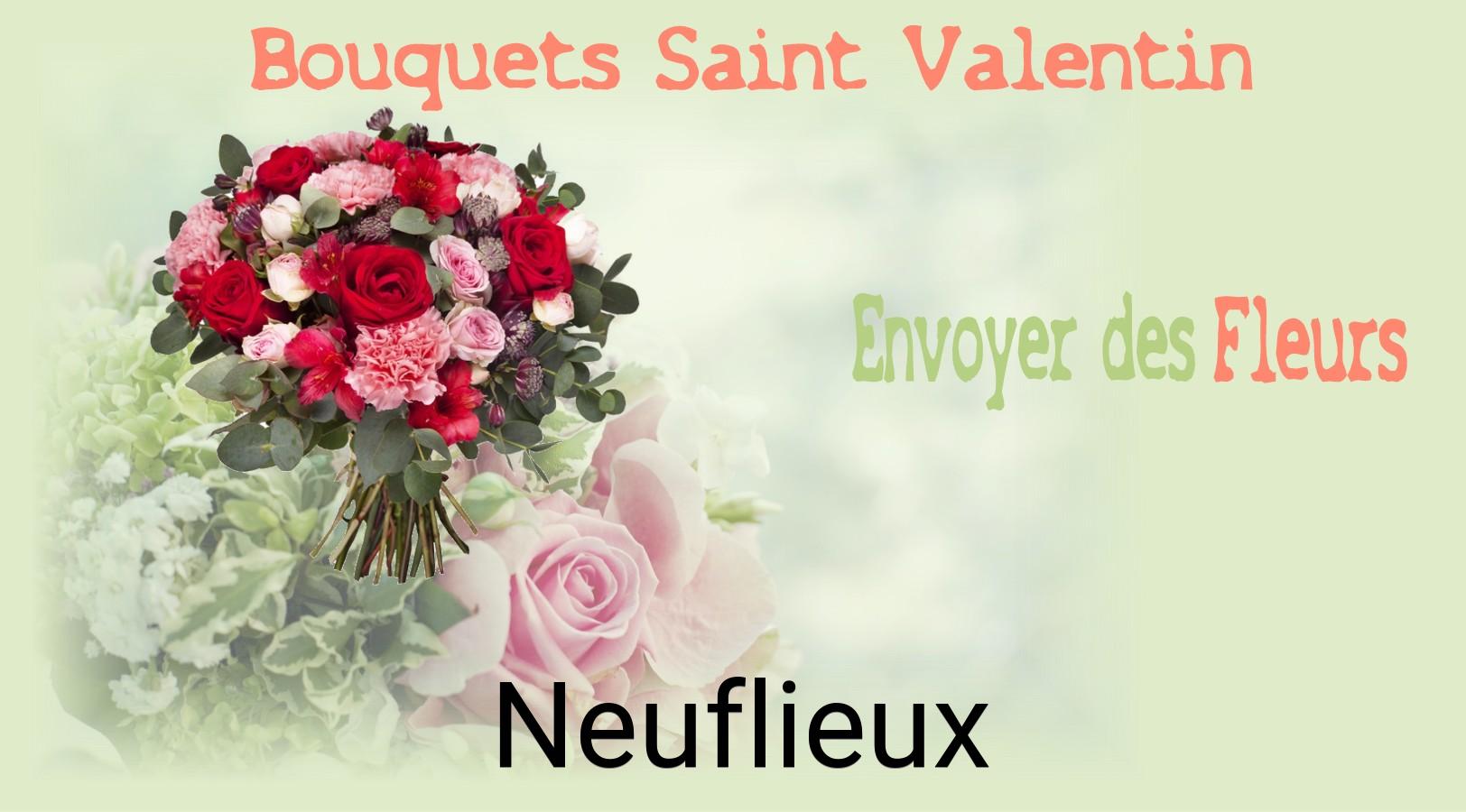 Roses de Saint-Valentin livrées à Neuflieux